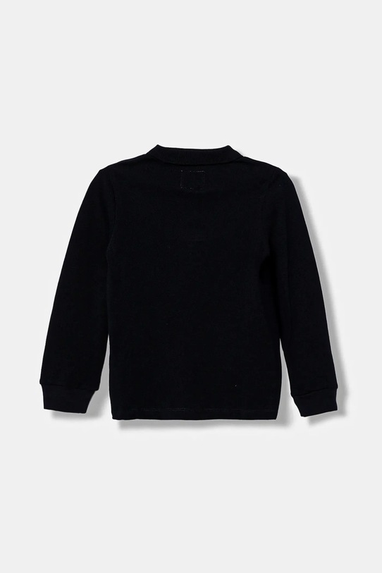 Guess longsleeve bawełniany dziecięcy N5YP00.KADZ4.9BYA granatowy AW25