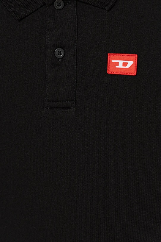 Chłopiec Diesel longsleeve bawełniany dziecięcy TAKAO T-SHIRT J02467 czarny