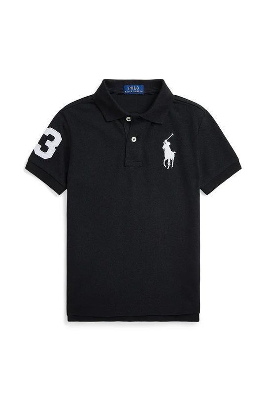 Πόλο Polo Ralph Lauren με γιακά μαύρο 322703635098
