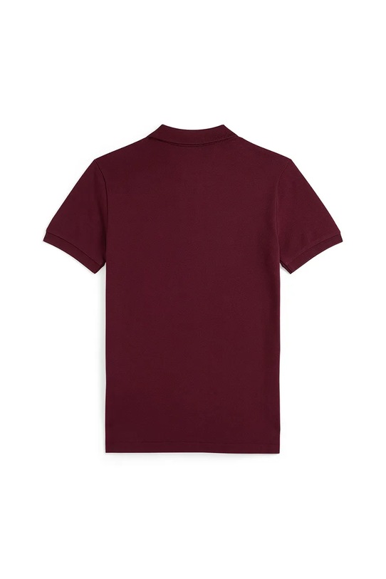 Pamučna polo majica Polo Ralph Lauren 323708857201 bordo AW25