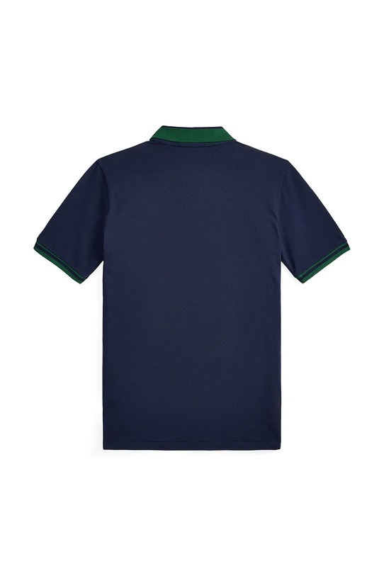 Παιδικά βαμβακερά μπλουζάκια πόλο Polo Ralph Lauren 323980428001 σκούρο μπλε AW25
