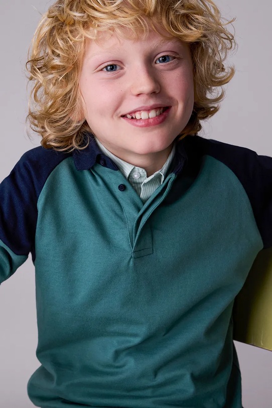 Mayoral longsleeve copii 7102.7B.Junior.9BYA verde