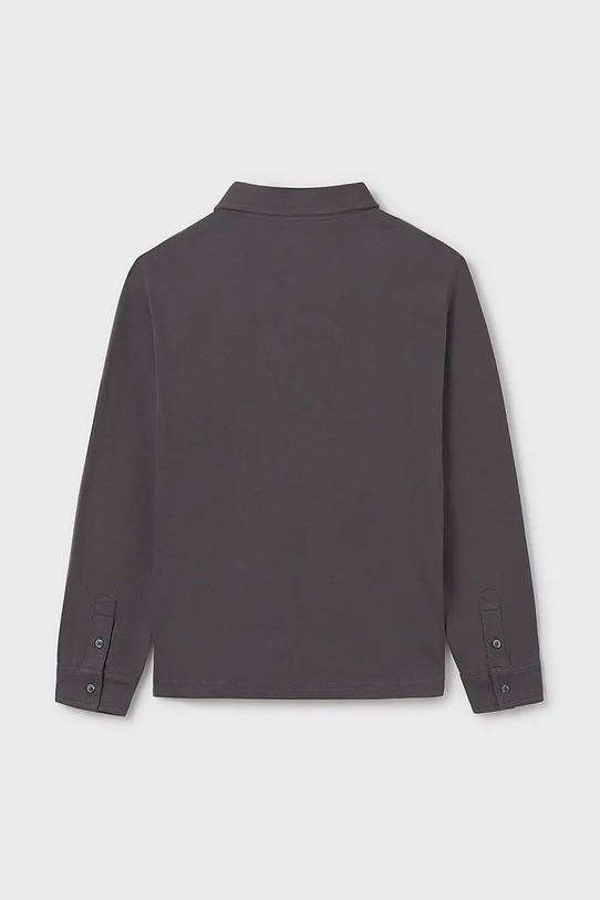 Chłopiec Mayoral longsleeve bawełniany dziecięcy 7103.7D.Junior.9BYA czarny