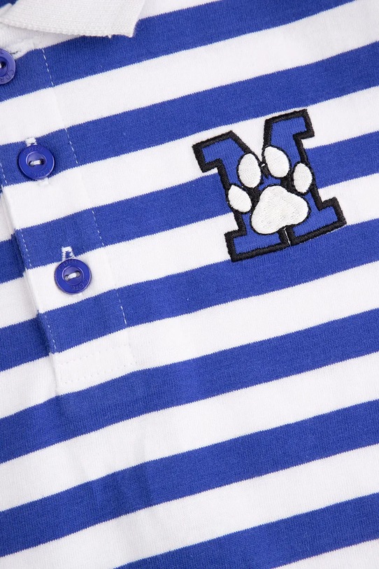 Παιδικά βαμβακερά μπλουζάκια πόλο Coccodrillo μπλε ZC5143601ABK