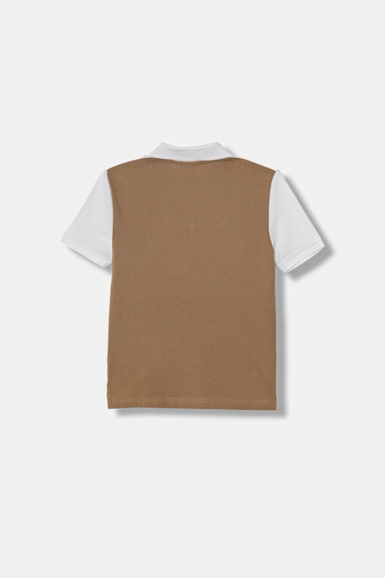 Дитяче поло BOSS J52339.114.150 коричневий AW25