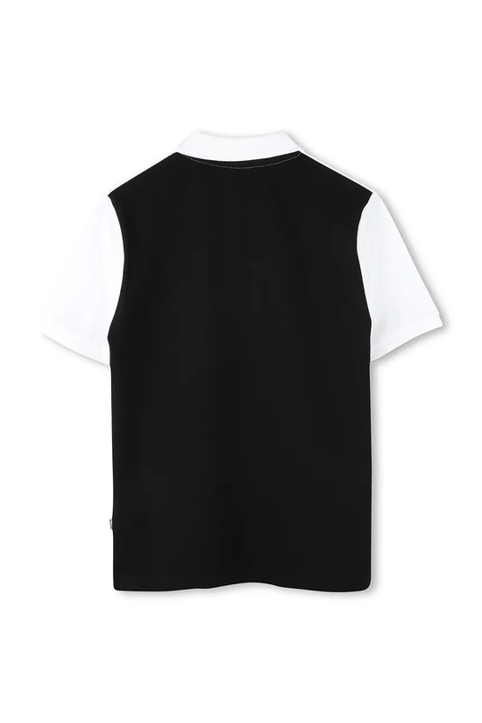 BOSS polo dziecięce J52339.114.150 czarny AW25