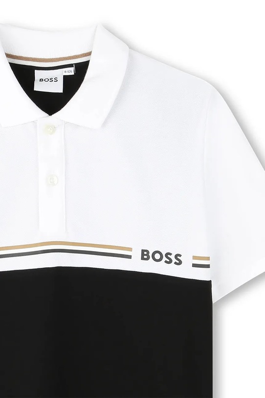 Chłopiec BOSS polo dziecięce J52339.162.174 czarny