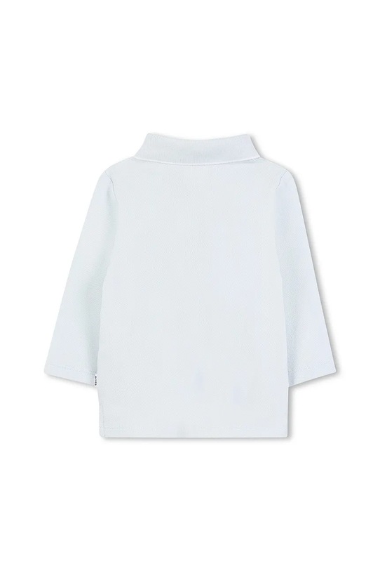 BOSS polo bawełniane dziecięce J52449.86.94 niebieski AW25
