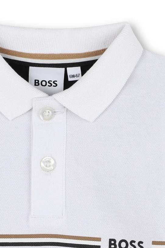 Мальчик Хлопковое поло для младенцев BOSS J52456.74.81 чёрный