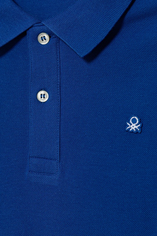 Мальчик Хлопковый детский лонгслив United Colors of Benetton 3089C300Z.G.Reprop.9BYA голубой