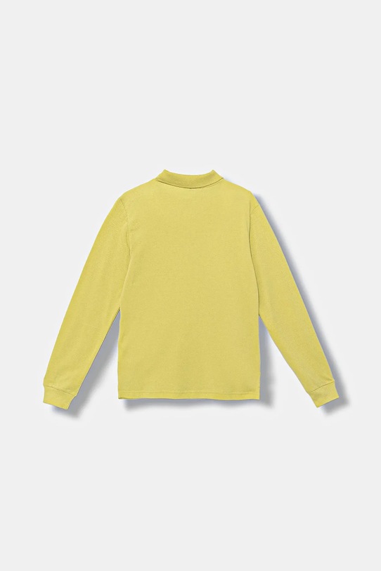 United Colors of Benetton longsleeve bawełniany dziecięcy 3089C300Z.G.Season.9BYA zielony AW25
