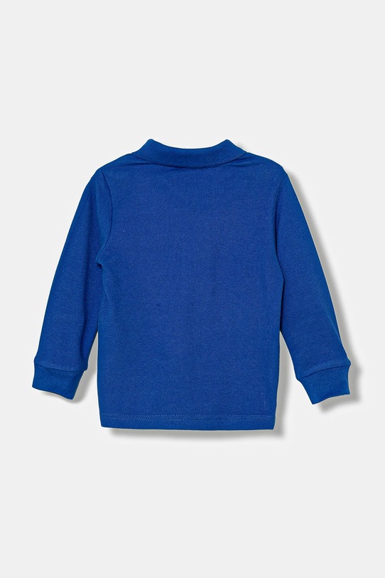 United Colors of Benetton polo bawełniane dziecięce 3089G3009.P.Reprop.9BYA niebieski AW25