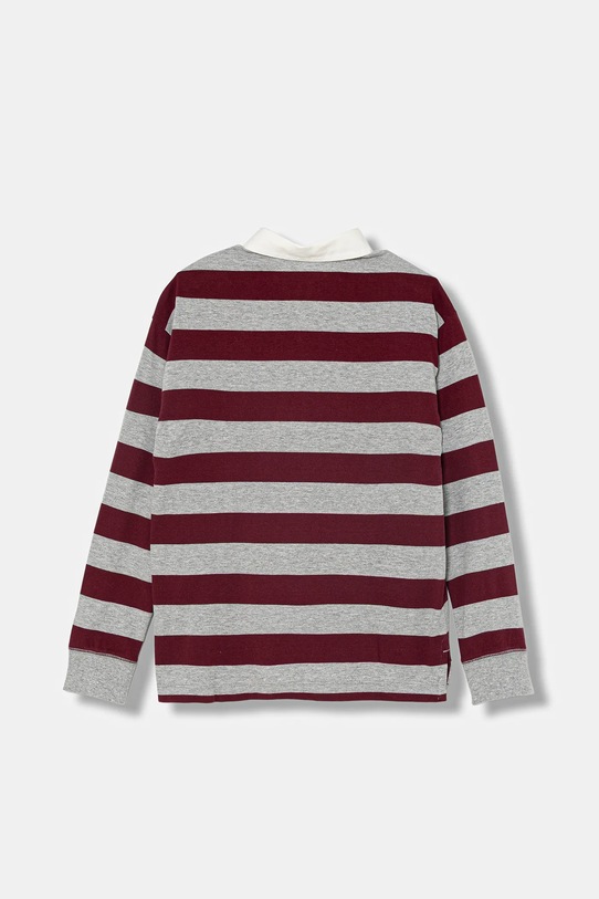 United Colors of Benetton polo bawełniane dziecięce 33CKC301X.G.seasonal szary AW25