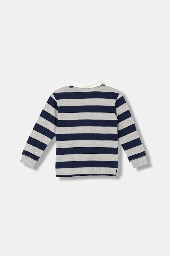 United Colors of Benetton polo bawełniane dziecięce 33CKG300Z.P.seasonal granatowy AW25