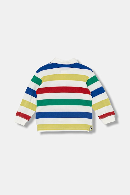 Detská bavlnená polokošeľa United Colors of Benetton 33CKG300Z.P.seasonal viacfarebná AW25