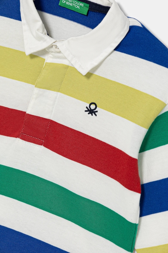 Chlapec Detská bavlnená polokošeľa United Colors of Benetton 33CKG300Z.P.seasonal viacfarebná