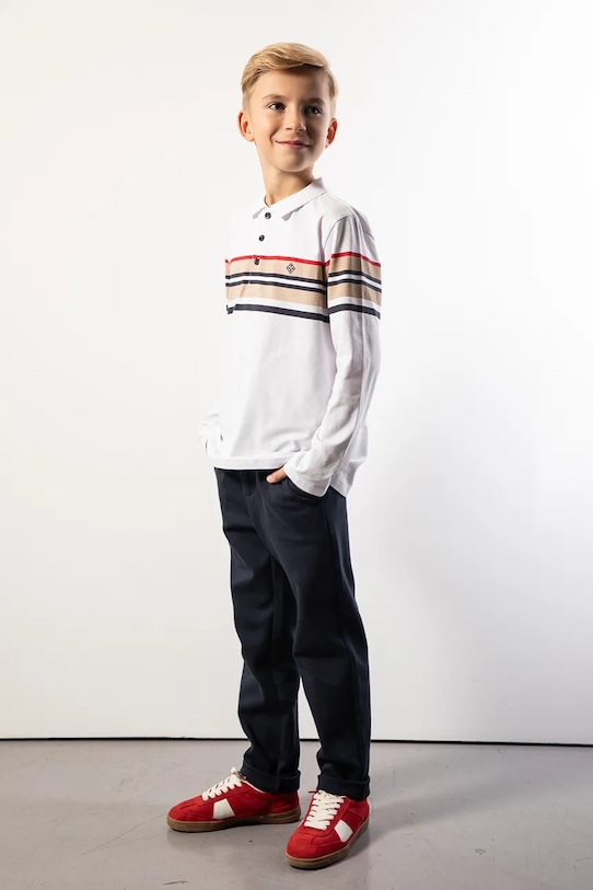 Coccodrillo polo bawełniane dziecięce ZC5143502EJB