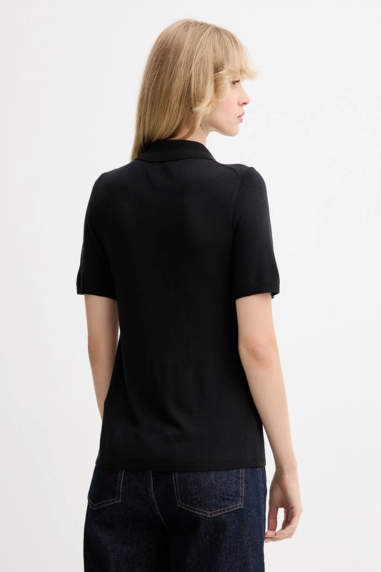 Odzież Calvin Klein polo LV044C341G czarny
