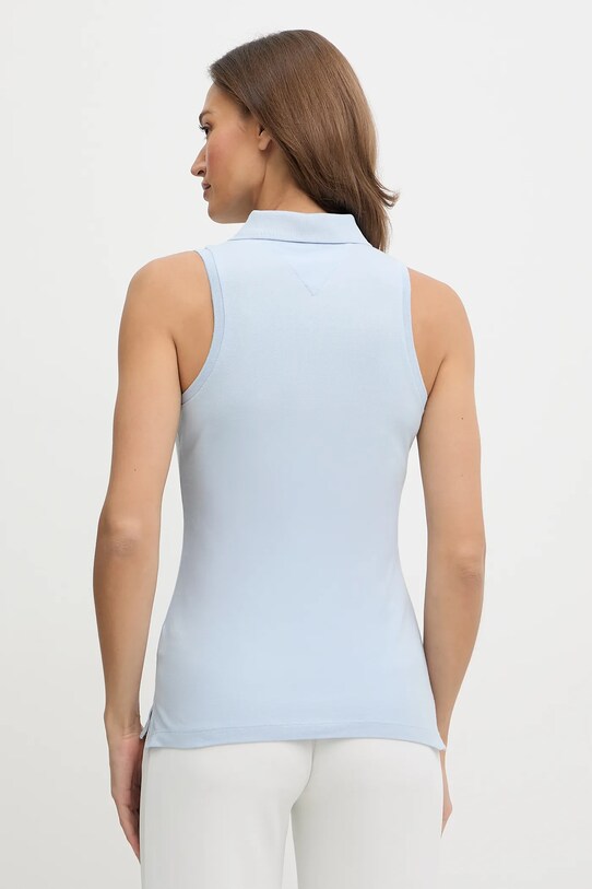 Odzież Tommy Hilfiger top WW0WW46790 niebieski