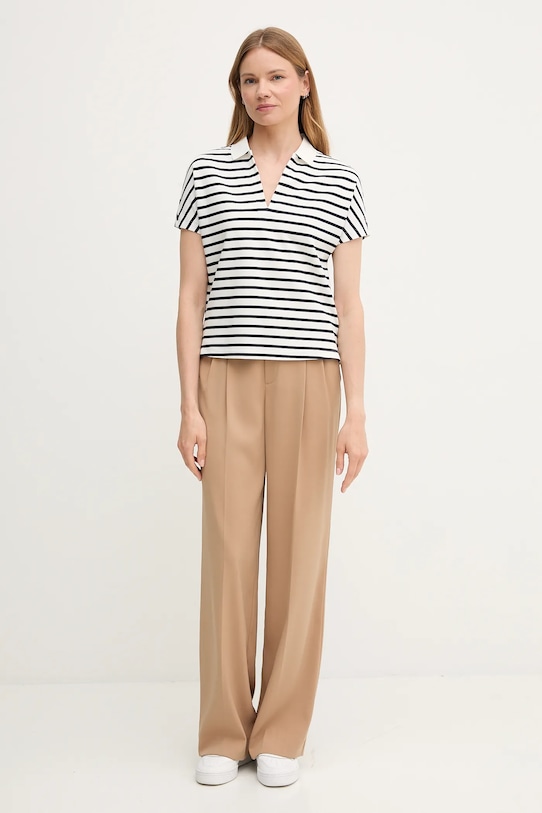 Tommy Hilfiger polo WW0WW46512 biały AW25