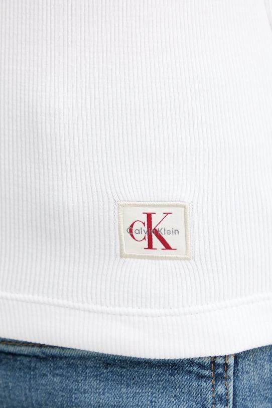 Calvin Klein Jeans polo LV047C907G biały