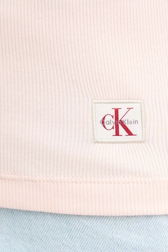 Πόλο Calvin Klein Jeans LV047C907G ροζ