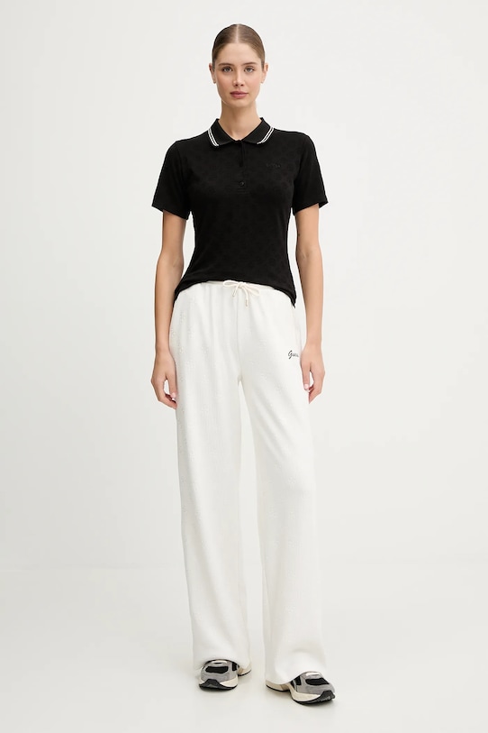 Guess polo PEONY V5YP01.KCX12 czarny AW25