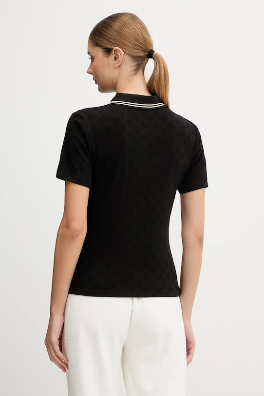 Odzież Guess polo PEONY V5YP01.KCX12 czarny
