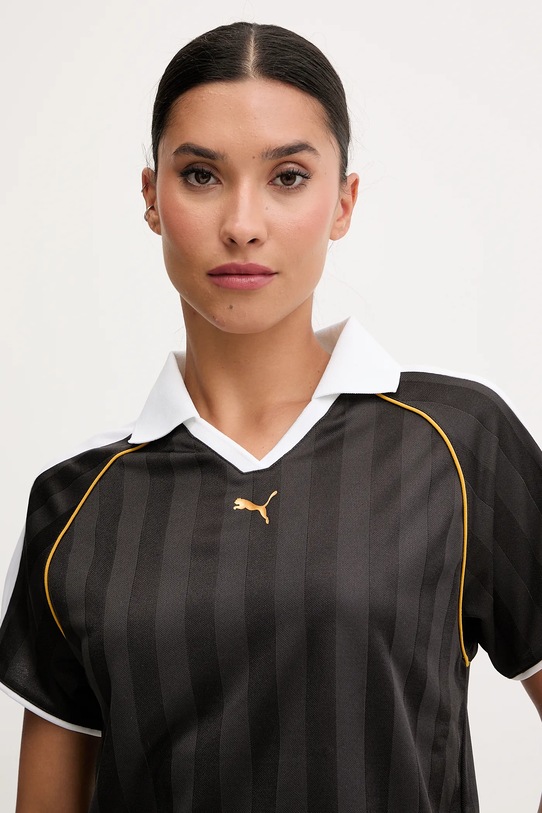 Puma polo czarny 632157