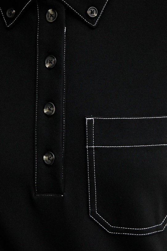 Rag & Bone polo RE2G25FT1PW czarny