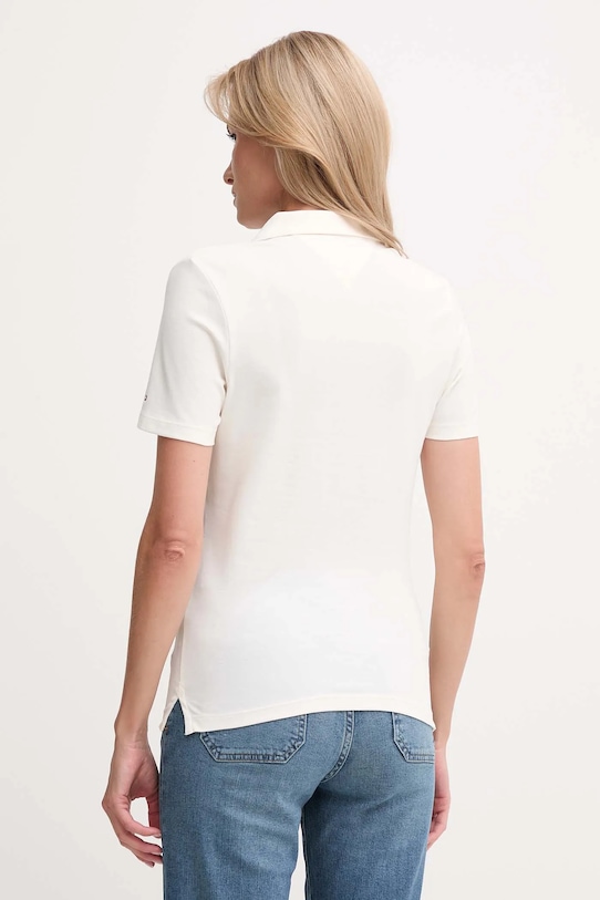 Oblečenie Polo tričko Tommy Hilfiger WW0WW47312 béžová