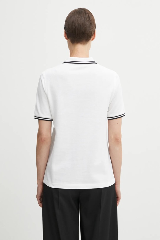 Oblečení Bavlněné polo tričko Fred Perry G3600 bílá
