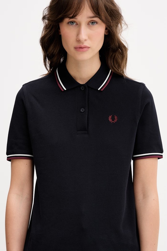 Fred Perry polo bawełniane granatowy G3600