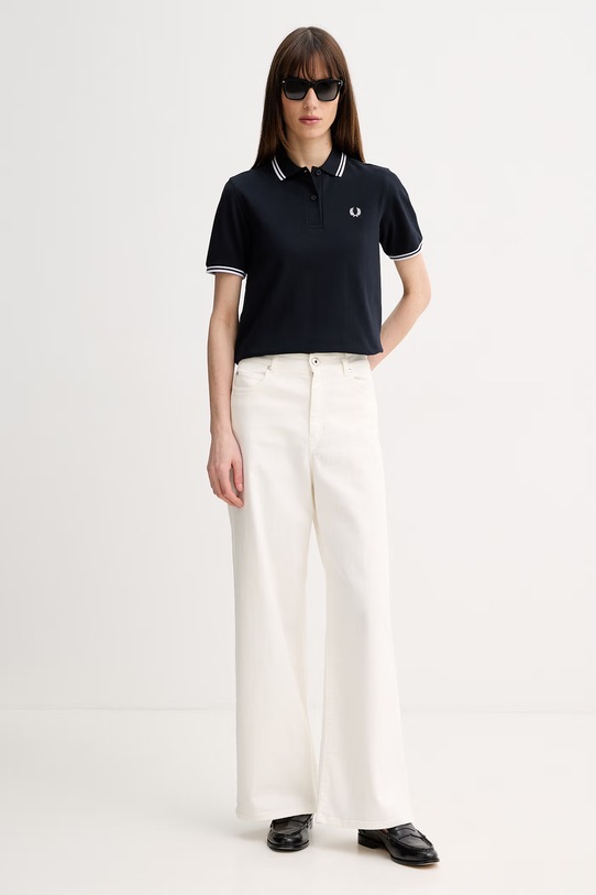 Fred Perry polo bawełniane G3600 granatowy SS26