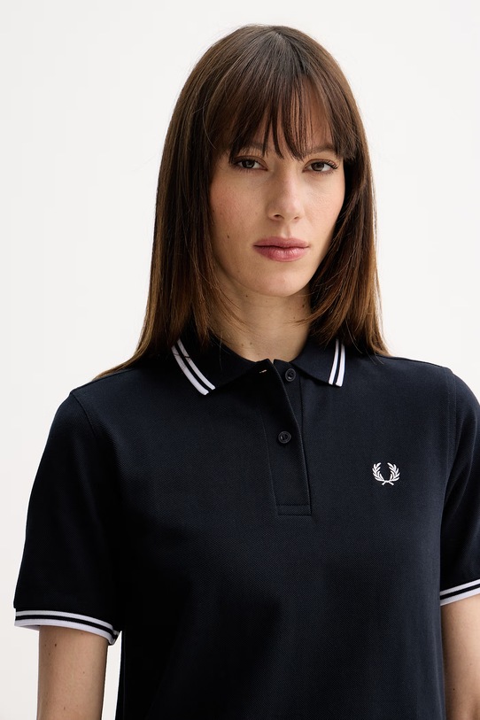 Fred Perry polo bawełniane granatowy G3600