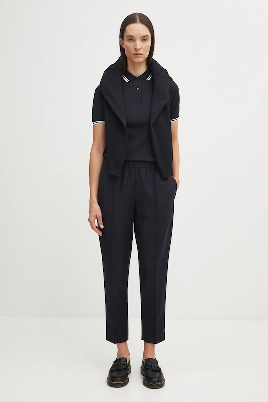 Pamučna polo majica Fred Perry G3600 mornarsko plava