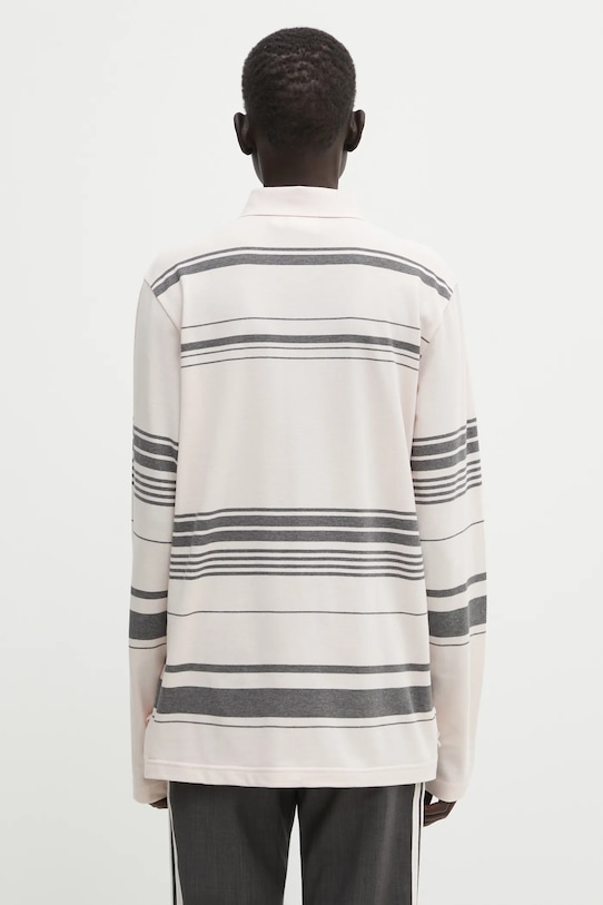 Clothing adidas Originals cotton longsleeve top x Wales Bonner Polo KB2298 pink