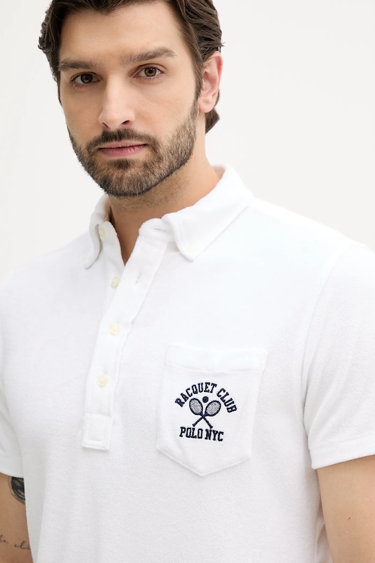 Polo Ralph Lauren pamut póló fehér 710971068
