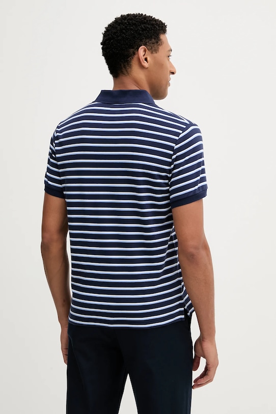 Ruházat Polo Ralph Lauren pamut póló 710974586 sötétkék