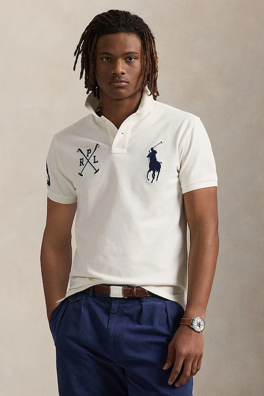 Polo Ralph Lauren polo cotone bianco 710978082