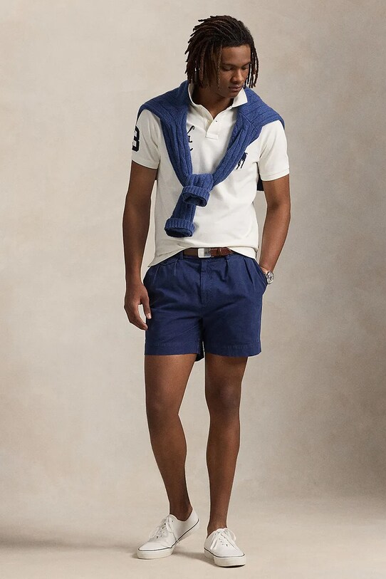 Odzież Polo Ralph Lauren polo 710978082 biały