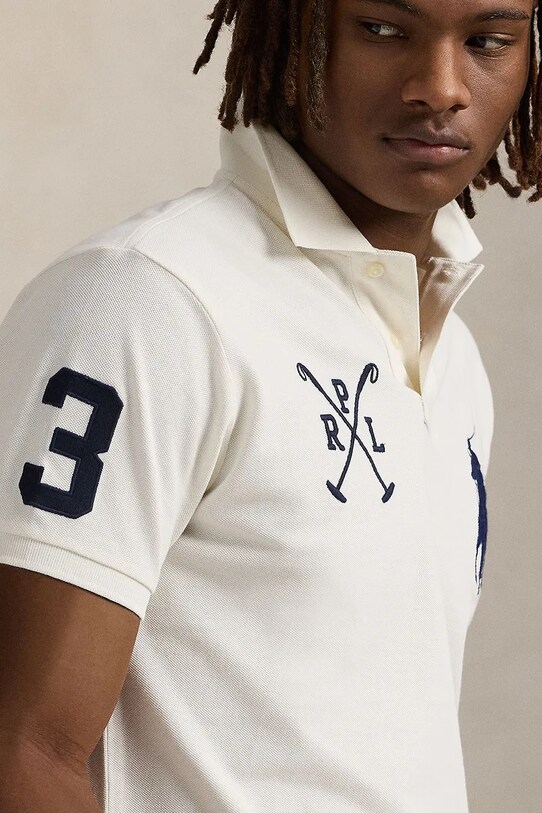 Polo tričko Polo Ralph Lauren bílá 710978082