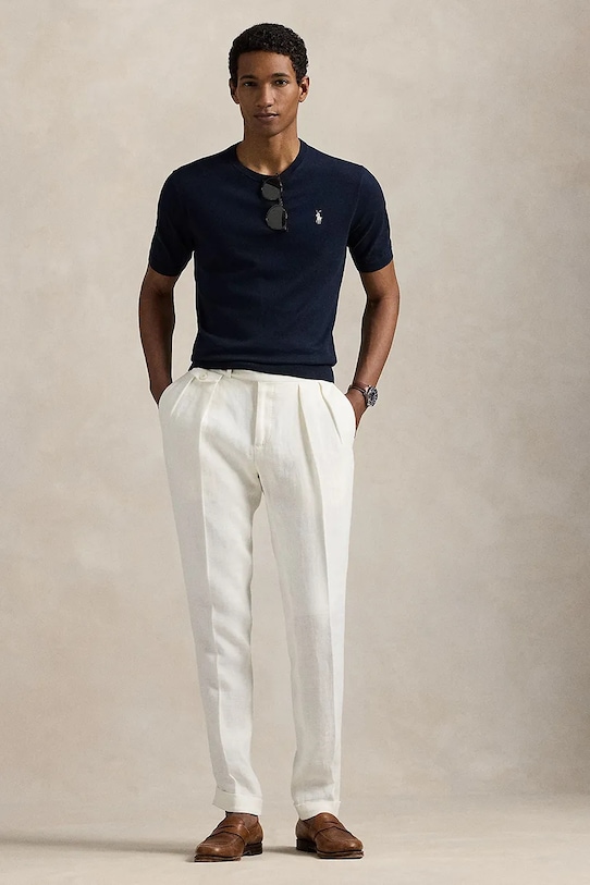 Одежда Поло Polo Ralph Lauren 710980681 тёмно-синий