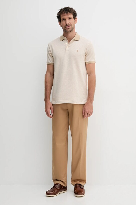 Polo Ralph Lauren polo in cotone 710974270 beige AW25