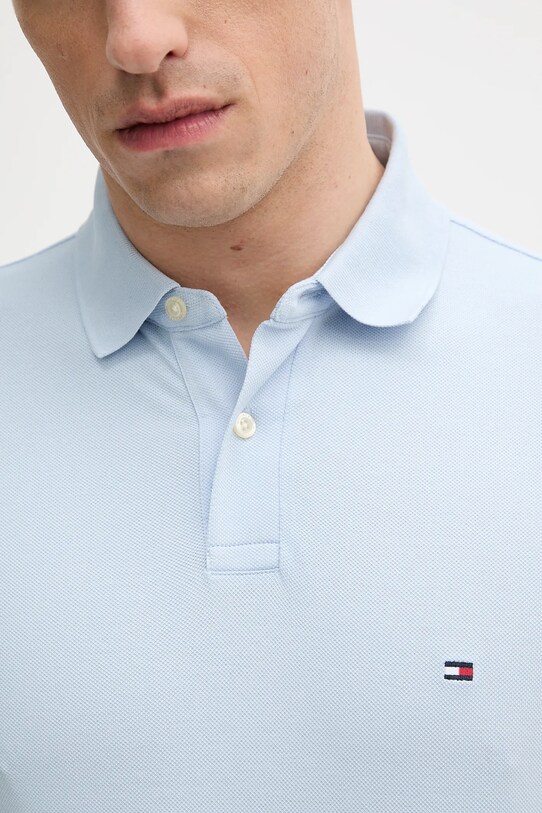 Tričko s dlhým rukávom Tommy Hilfiger MW0MW20183 modrá