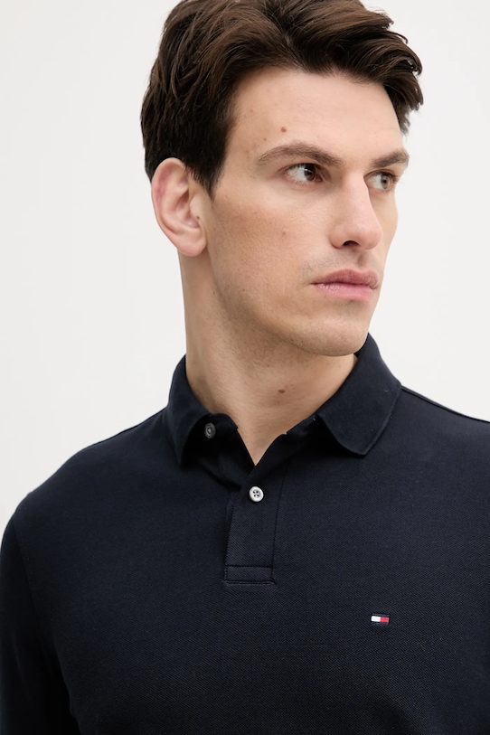 Tommy Hilfiger longsleeve granatowy MW0MW20183