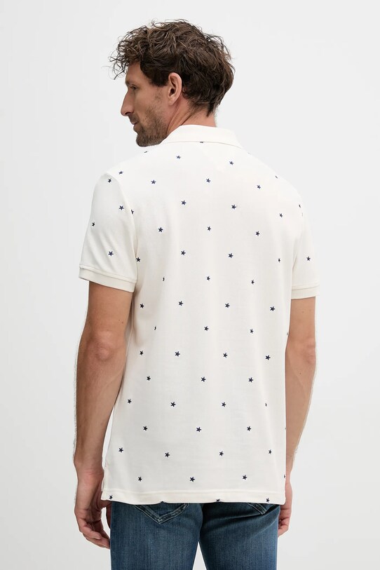 Odzież Tommy Hilfiger polo MW0MW39835 beżowy