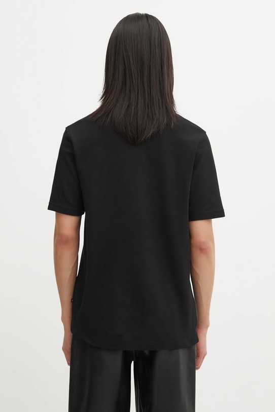 Odzież Samsoe Samsoe polo bawełniane SAMAC M25200033 czarny