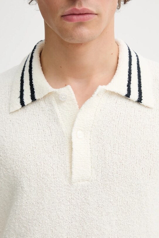 Samsoe Samsoe tricou polo SAPEDRO M25200017 bej