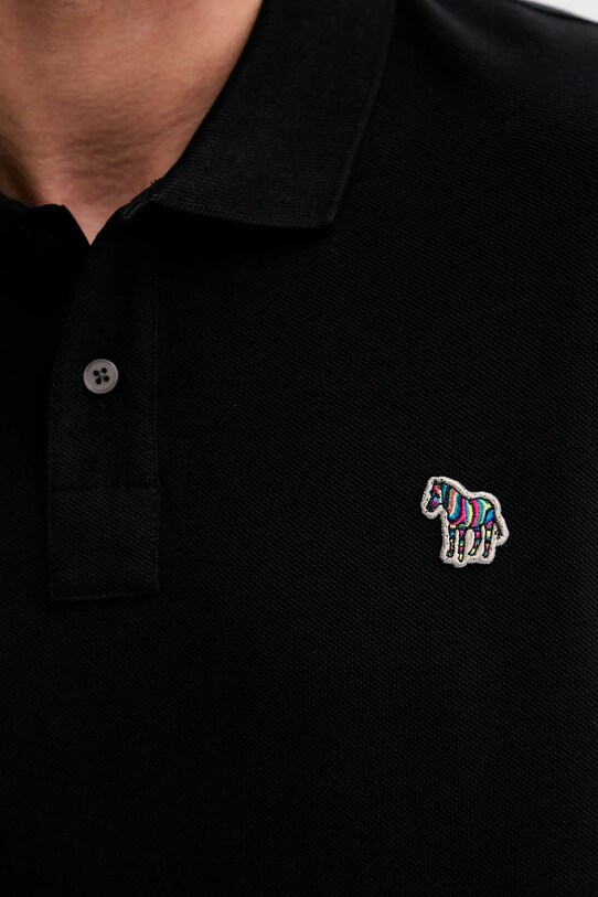PS Paul Smith polo de bumbac M2R.183K.PZEBRA negru